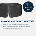 100% Silk Deep Sleep Mask Moonhaven