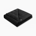 Moonblanket - Couverture Lestée Classique Noire (Coton/Bambou) 