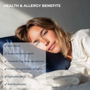 Taie d'oreiller en soie 100% premium 