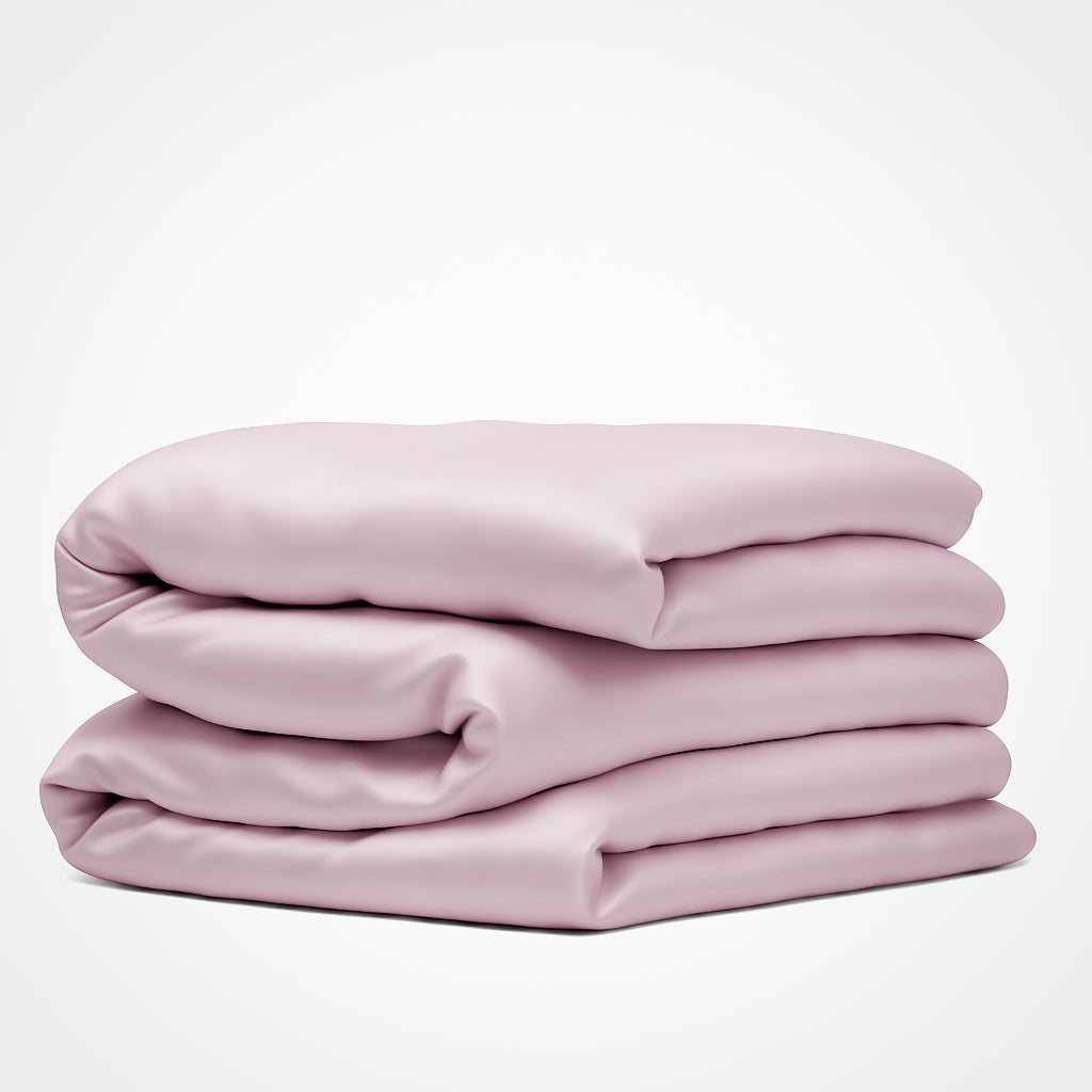 Premium Seidenbettbezug Rosa 