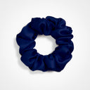 Premium Zijde Scrunchie Marineblauw 