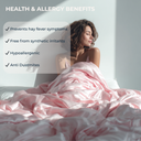 Premium Silk Duvet Cover Set Pink