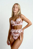 Blush Petal Lace Lingerie Set Moonhaven