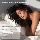 Taie d'oreiller en soie 100% premium 