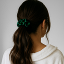 Premium Zijde Scrunchie Groen 