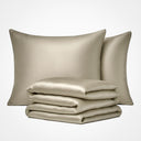 Set Copripiumino in Seta Premium Beige 