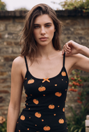 Silhouette Douce Slip-Kleid aus 100 % Baumwolle – Weiß