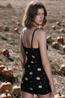 Silhouette Douce Slip-Kleid aus 100 % Baumwolle – Weiß